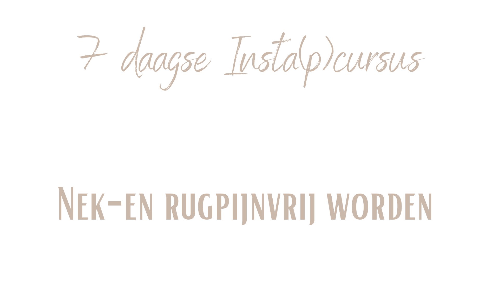 insta(p)cursus Insta(p)cursus